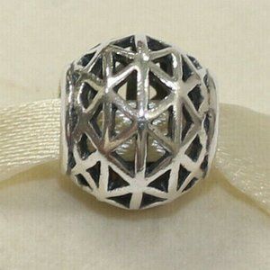 Authentic PANDORA Charm Serendipity Sterling Silver Bead 790956